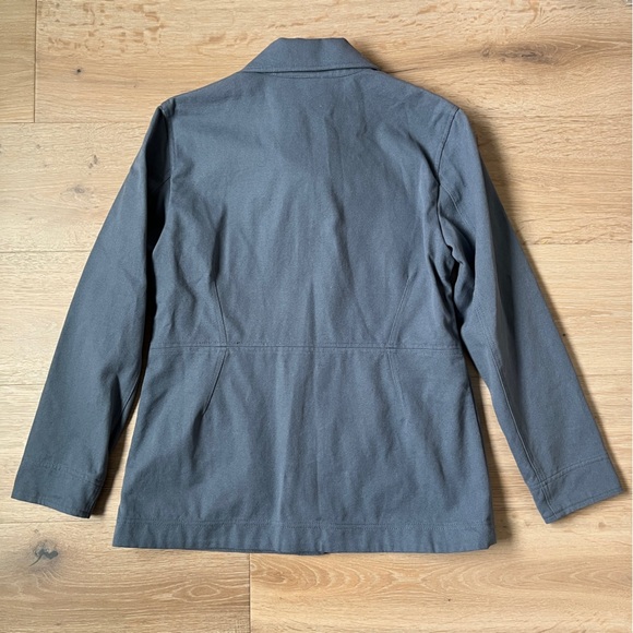 NWOT Pendleton Jacket Sz M Blaine Canvas Button-up Barn Coat Storm Blue*R16 - Picture 3 of 4